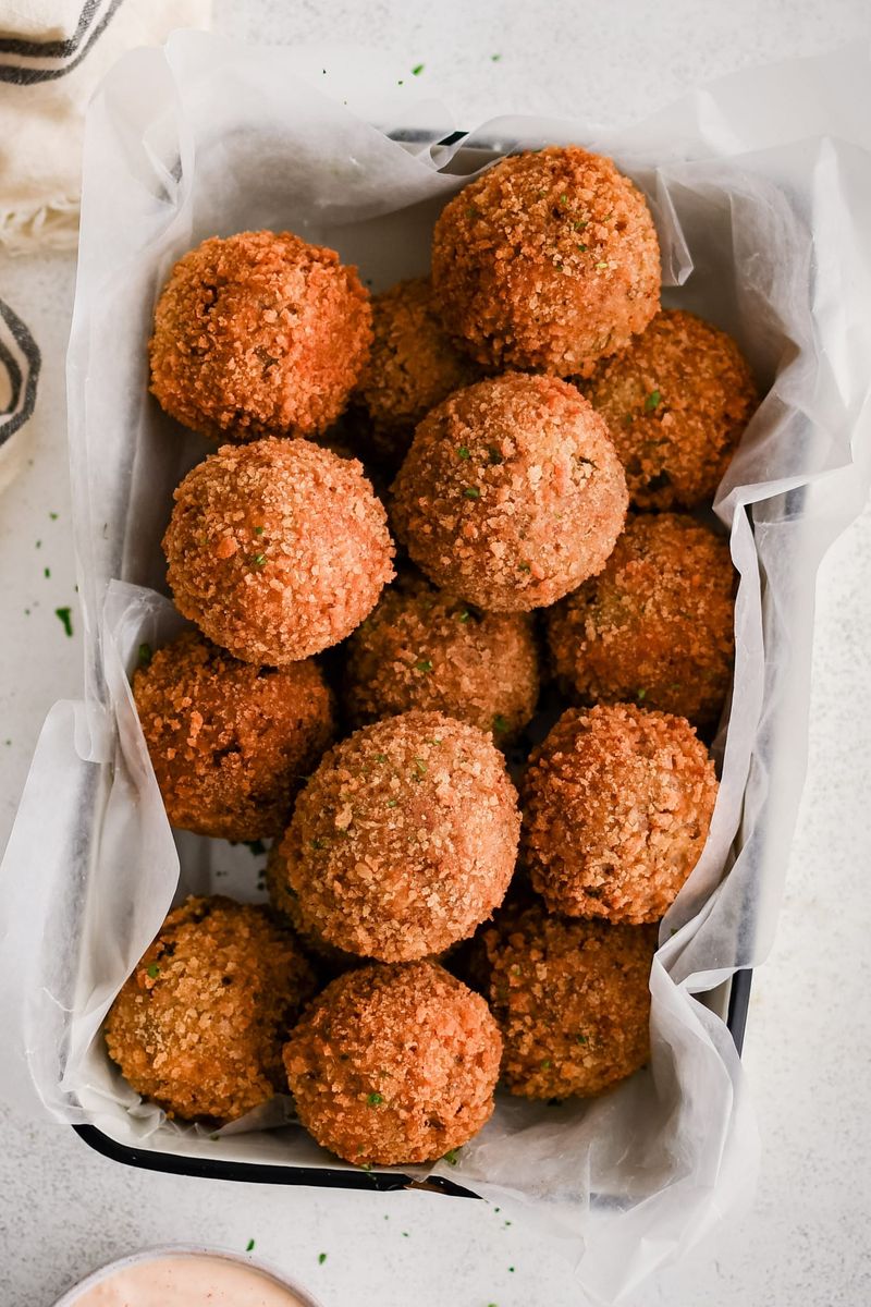 Crispy Fried Boudin Balls