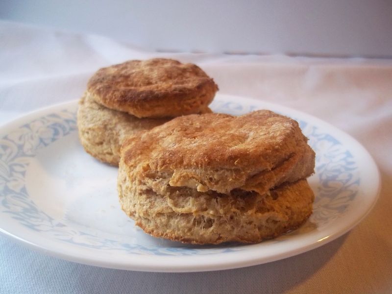 Flaky Whole Wheat Biscuits