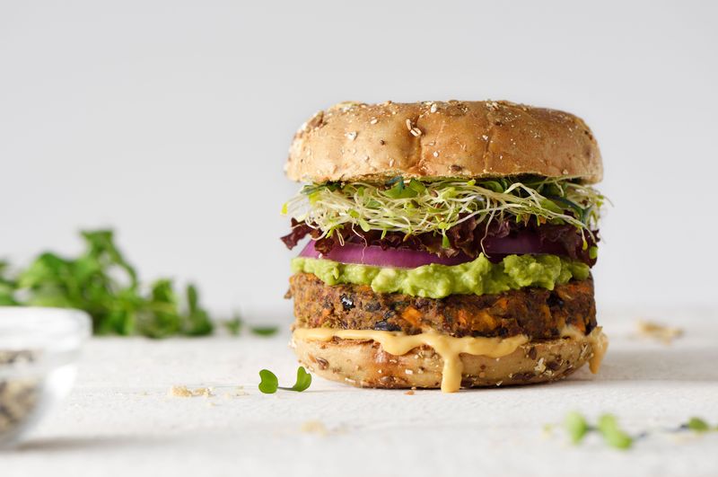 Whole-Food Veggie Burgers