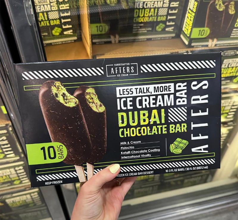 Dubai Chocolate Premium Ice Cream Bars