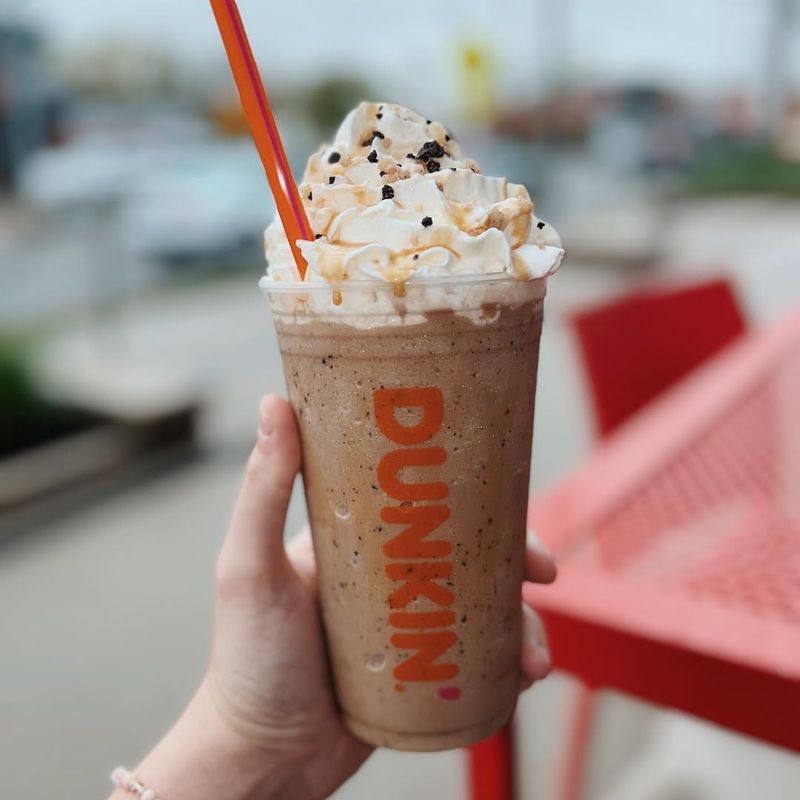 Dunkin's Butter Pecan Frozen Coffee