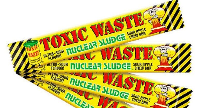 Hazardous Toxic Waste Nuclear Sludge Bars