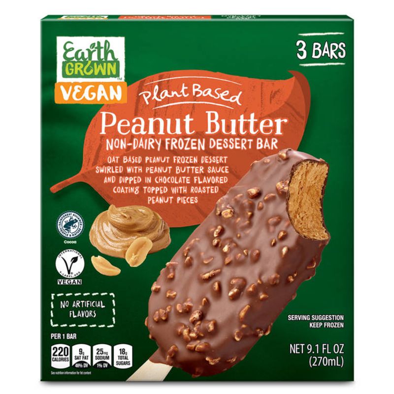 Earth Grown Non-Dairy Frozen Dessert Bars