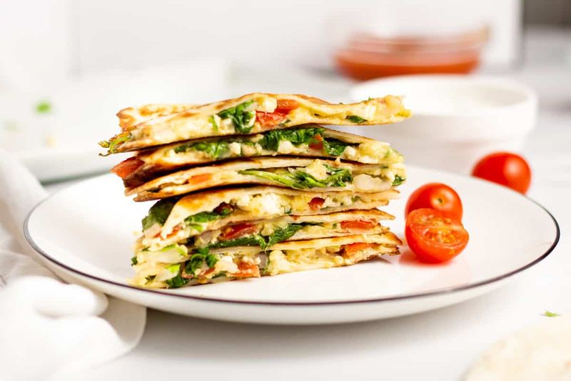 Greek Quesadillas