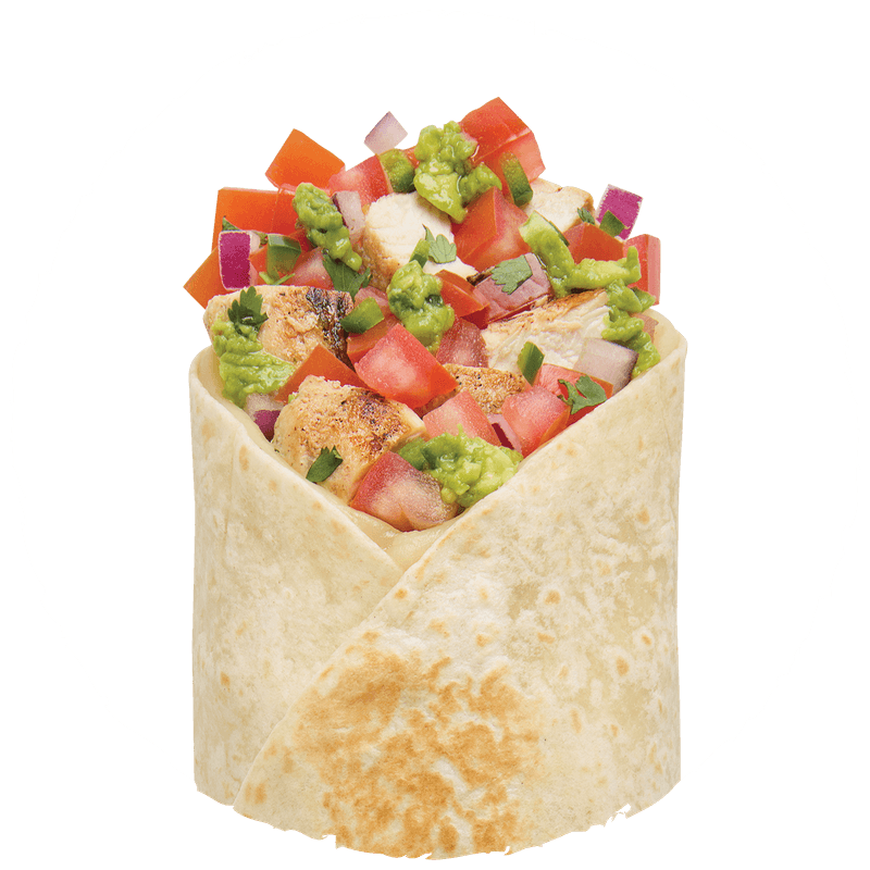Baja Fresh's Baja Burrito