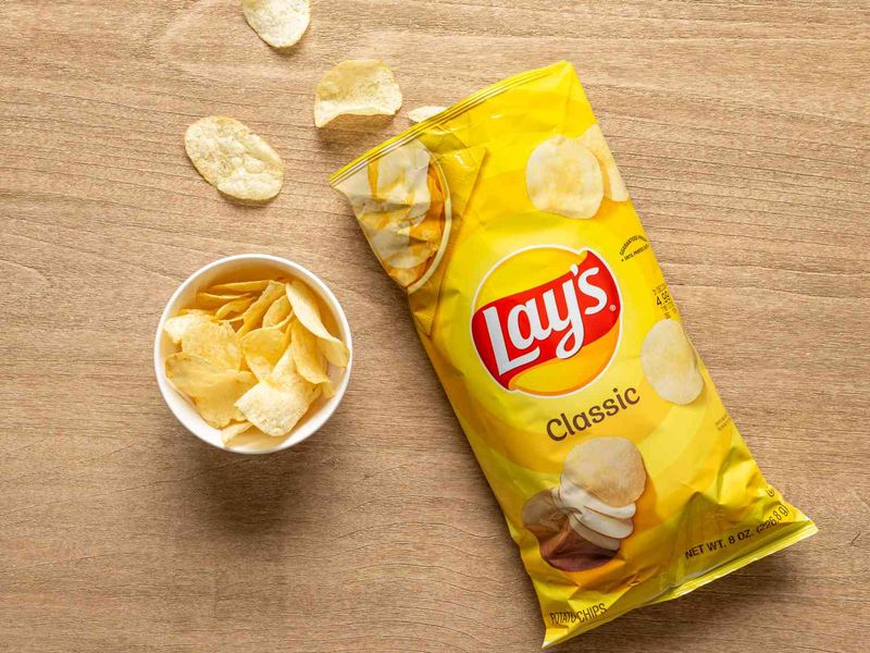 Giant Bags of Chips That Lose Their Crunch