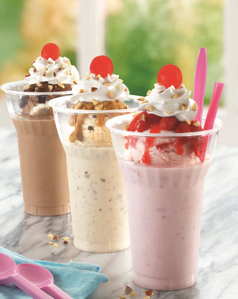 Baskin-Robbins – Premium ice cream-based milkshakes