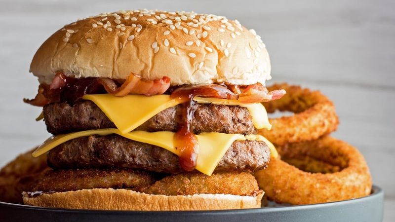 Carl's Jr. Double Western Bacon Cheeseburger