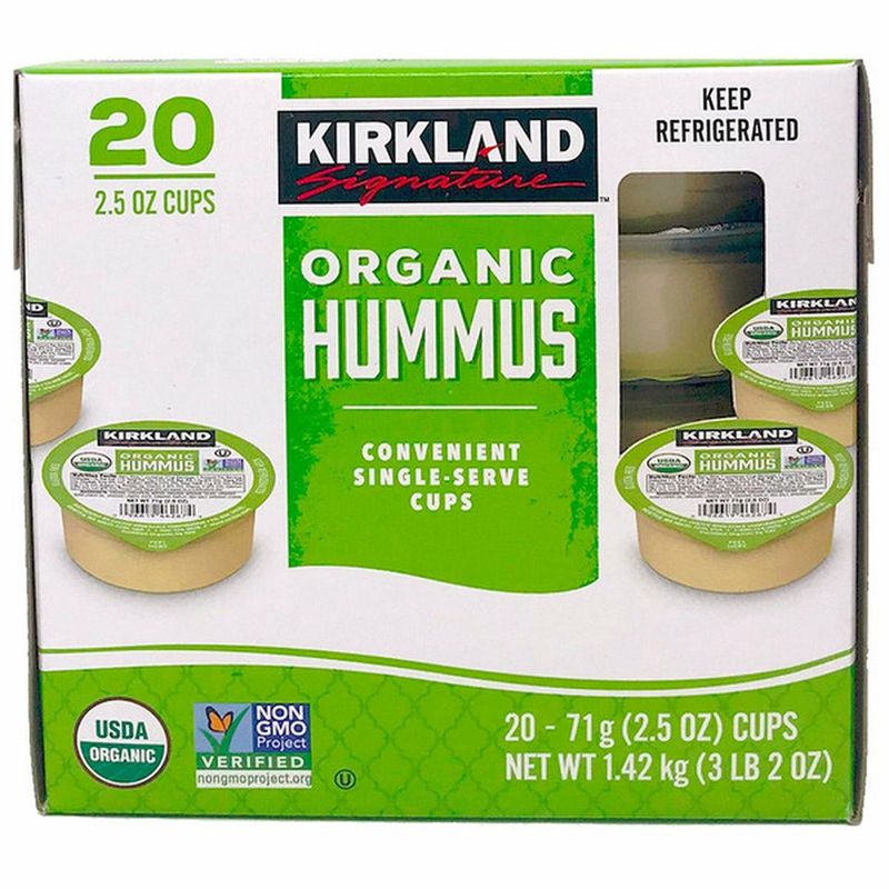 Kirkland Signature Organic Hummus Cups