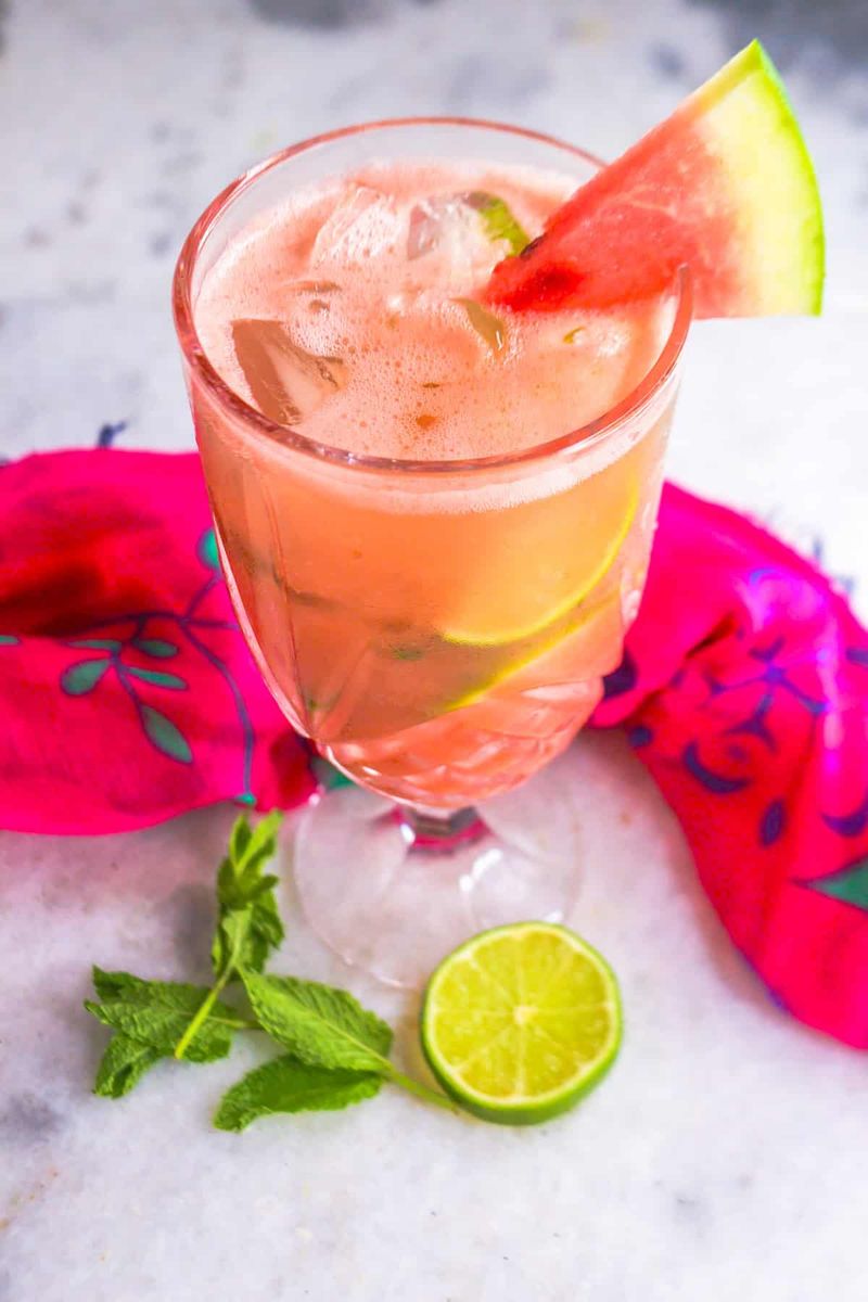 Mineral Water with Juice