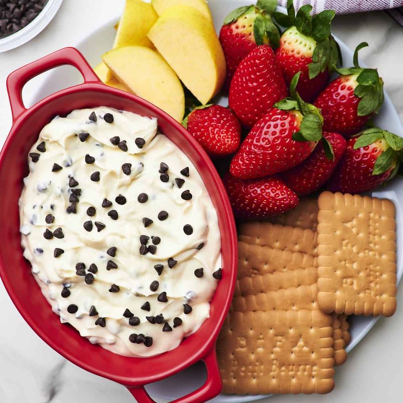 Chocolate Chip Cheesecake Dip