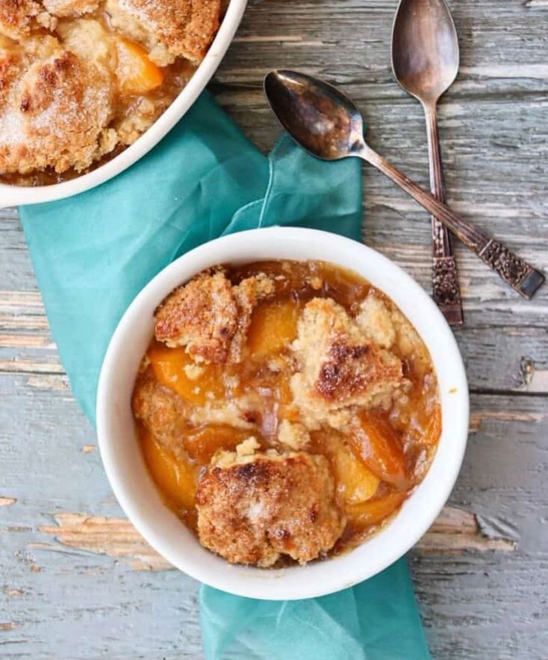 Georgia: Peach Cobbler