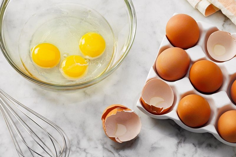 Cracking Open Cold Eggs