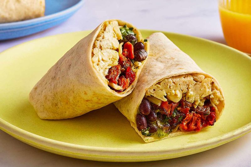 Freezer Breakfast Burritos