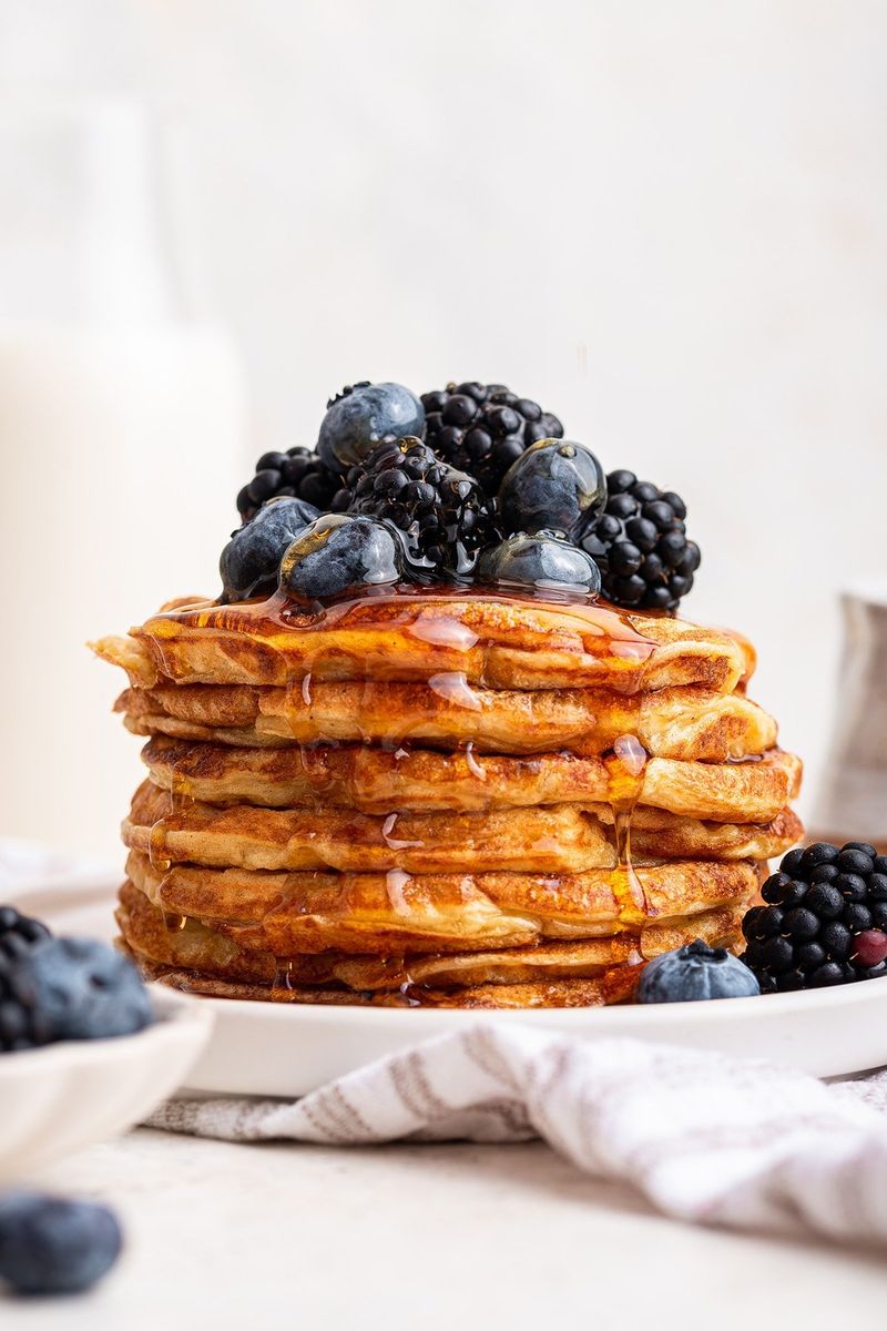 Protein-Packed Cottage Cheese Pancakes