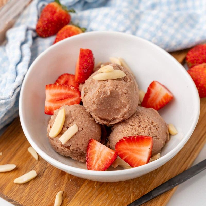 Ice Cream → Keto Ice Cream or Frozen Greek Yogurt