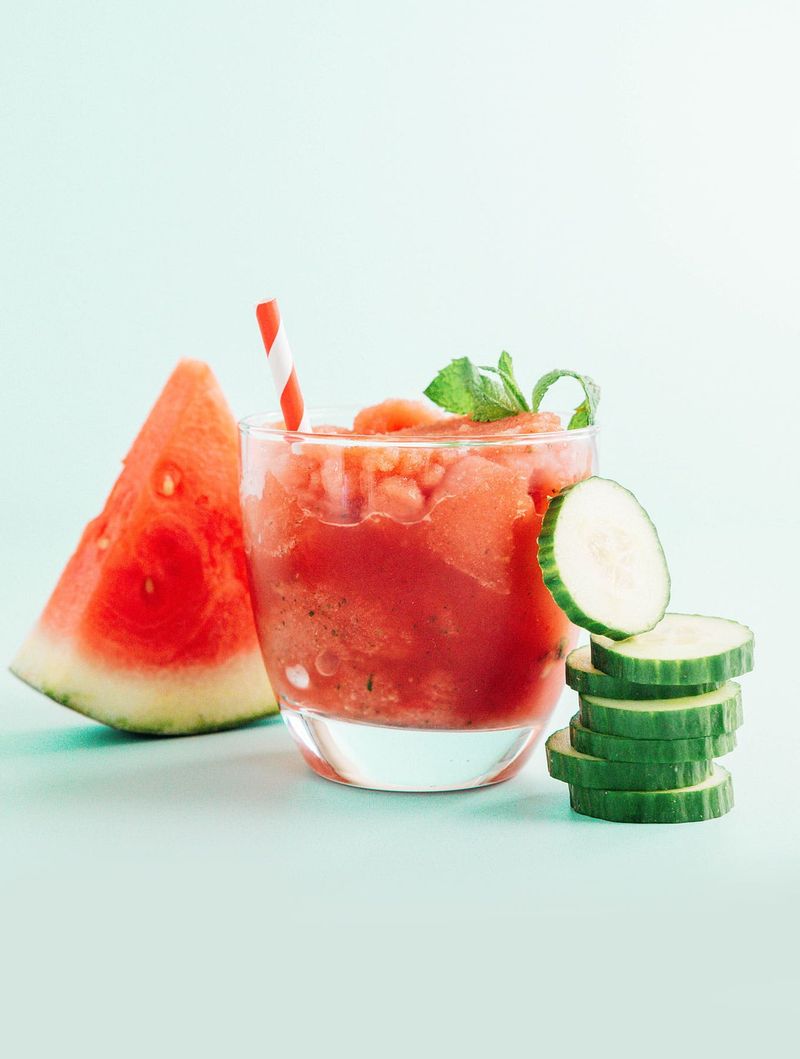 High-Water Content Fruits (e.g., Watermelon, Cucumber)