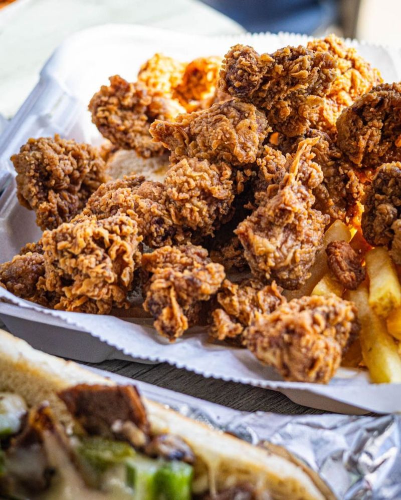 Fried Gizzards