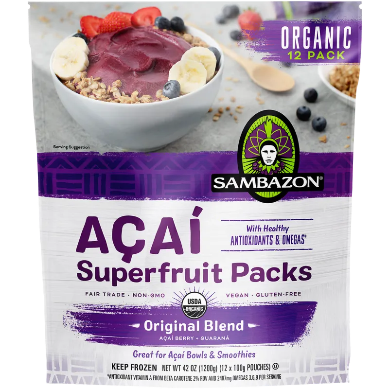 Frozen Acai Packs