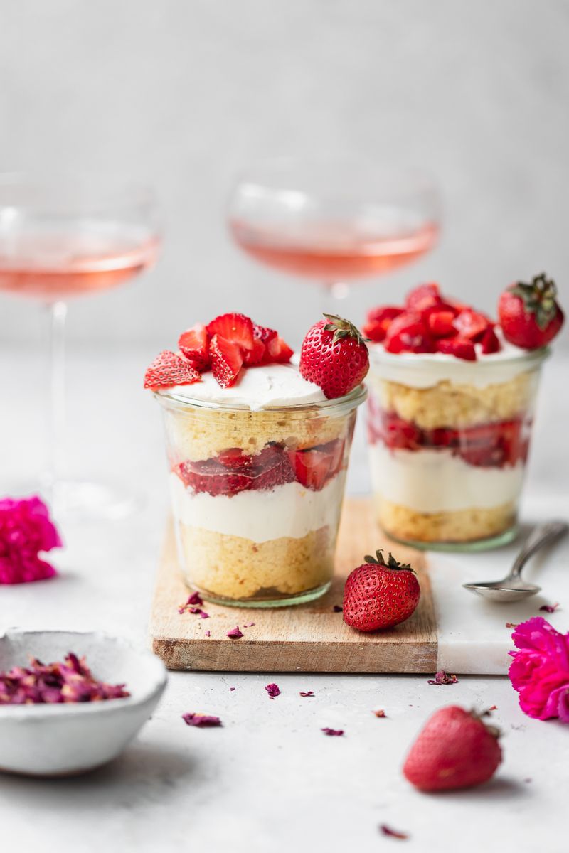 Strawberry Shortcake Parfait