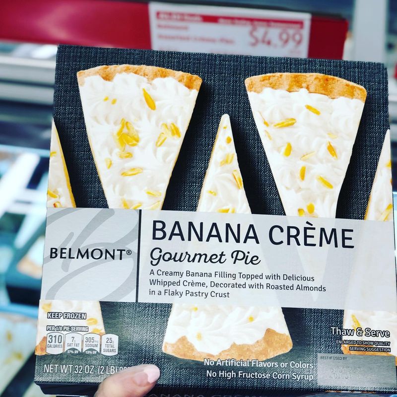 Frozen Pies with Artificial Fillings