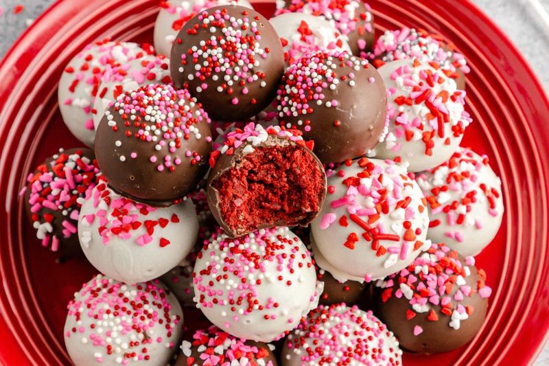 Red Velvet Cake Balls