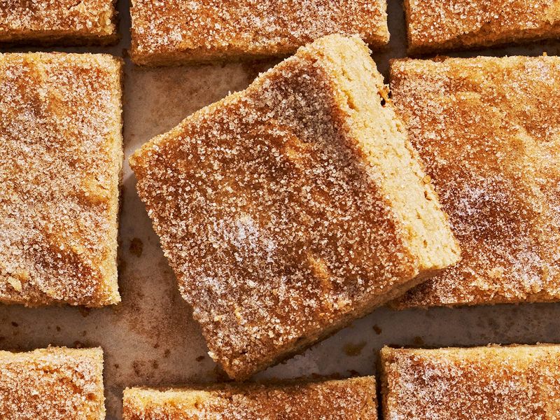 Snickerdoodle Blondies