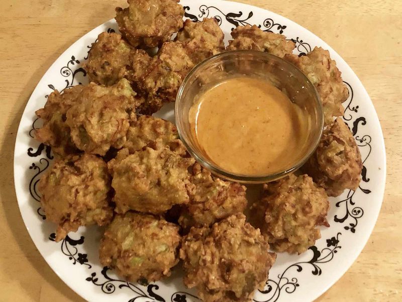 Overly Breaded Conch Fritters