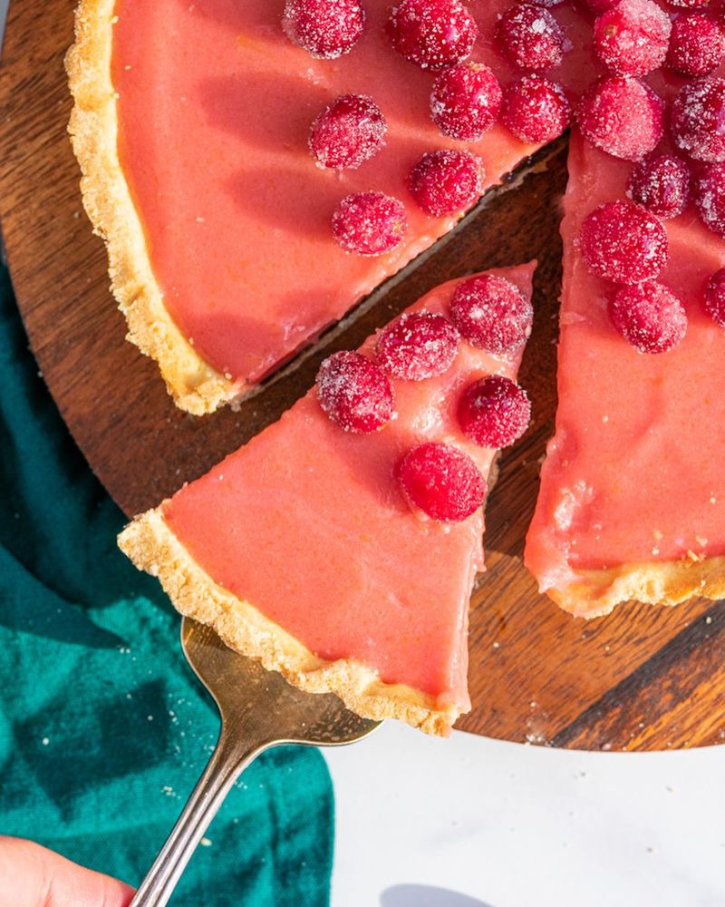 Cranberry Orange Tart