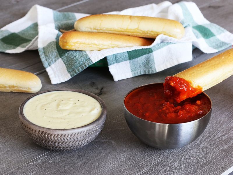 Loading Up on Breadsticks Before the Entrée
