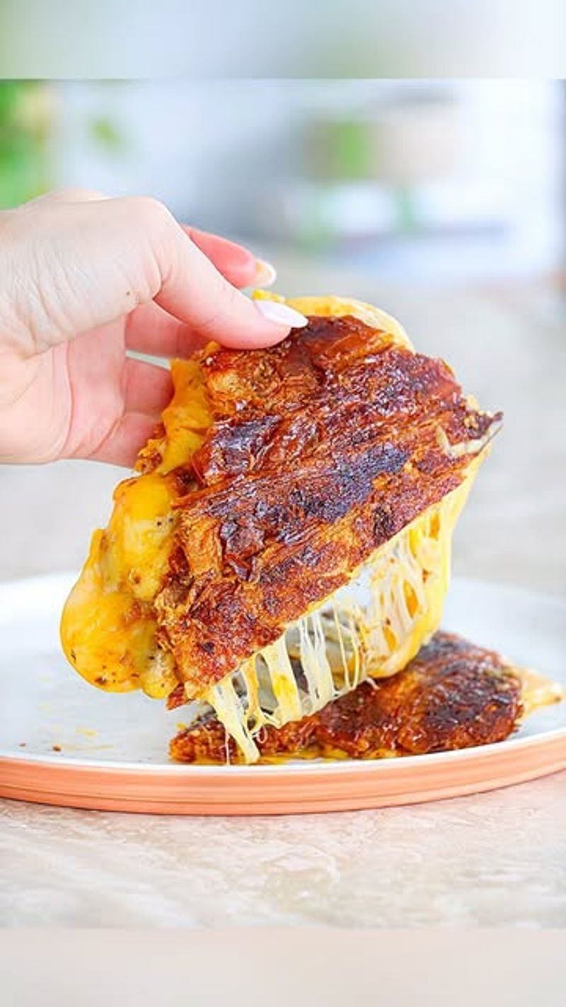 Croissant Grilled Cheese