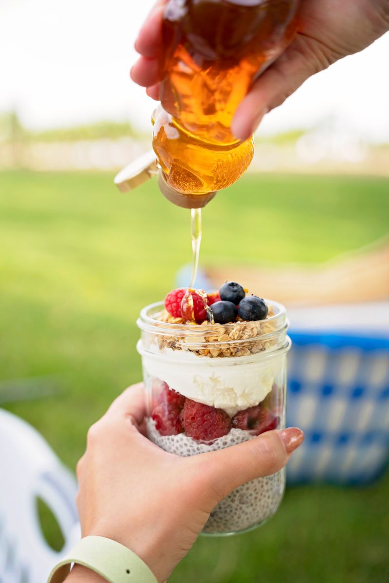 Sunshine-Ready Yogurt & Fruit Parfait Jars