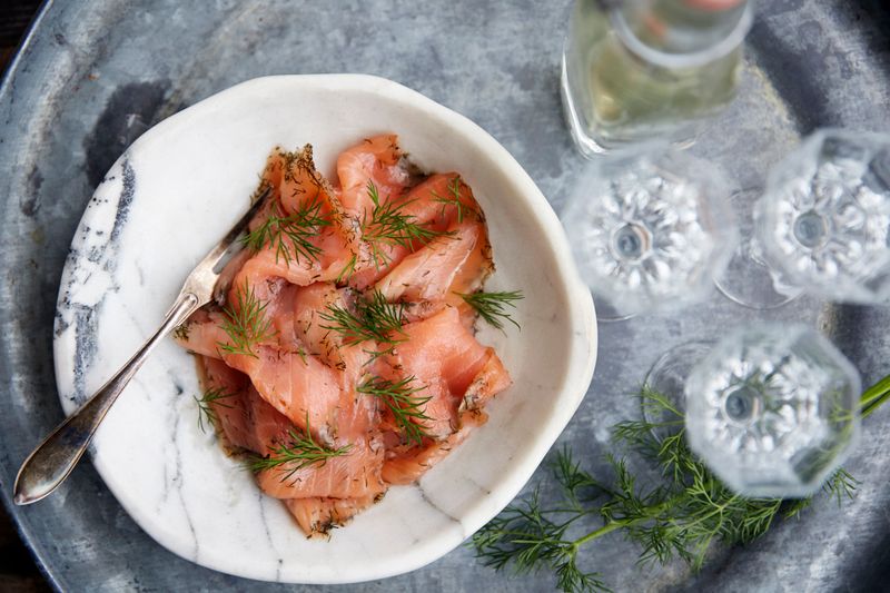 Gravlax — Scandinavia's Dill-Infused Cured Salmon