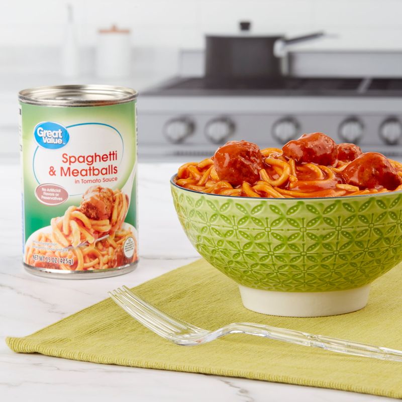 Great Value Canned Pasta Meals