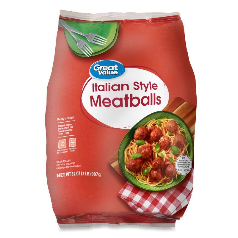 Great Value (Walmart) Italian-Style Meatballs