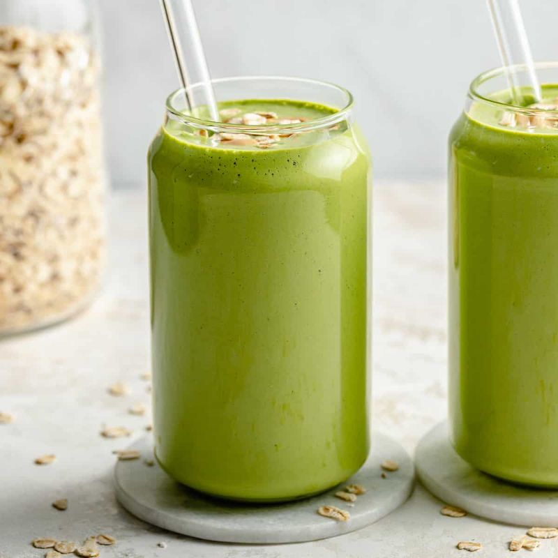 Smoothie With Spinach And Banana