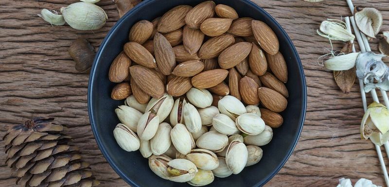 Almonds or Pistachios