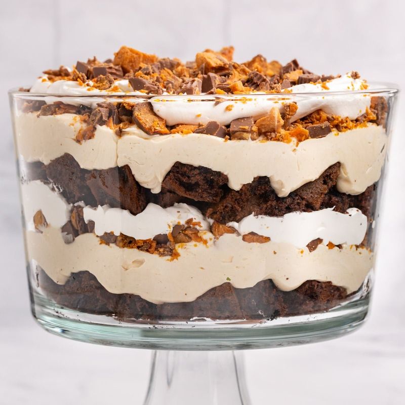 Peanut Butter Chocolate Cake Trifle