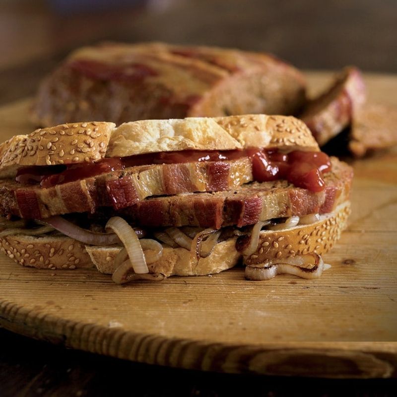 Cold Meatloaf Sandwich