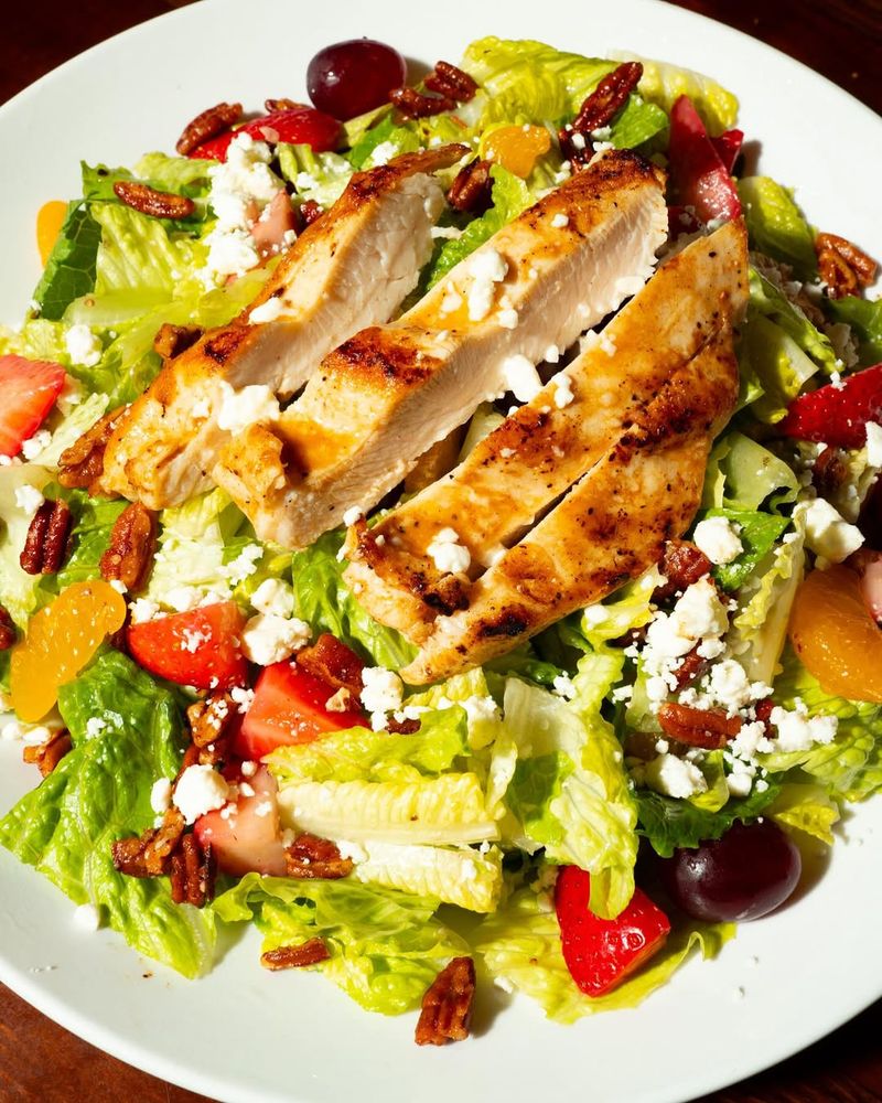 Grilled Chicken Strawberry Salad