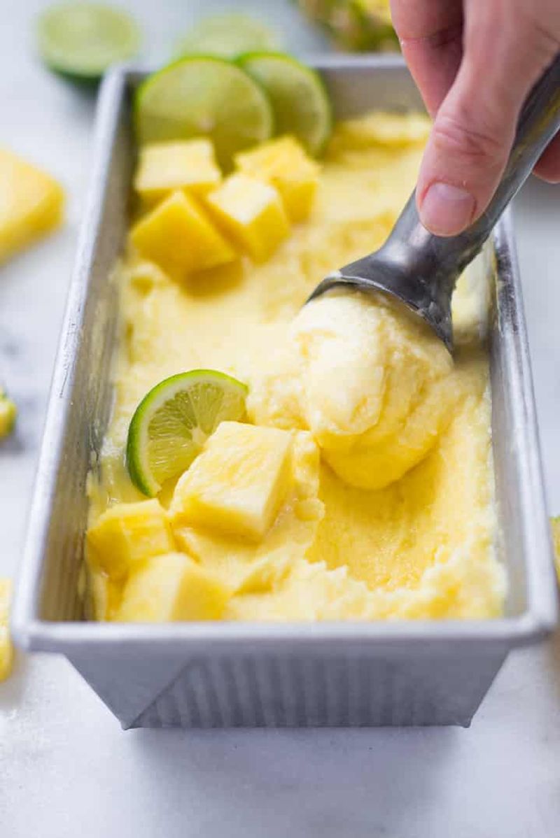 Pineapple Sorbet
