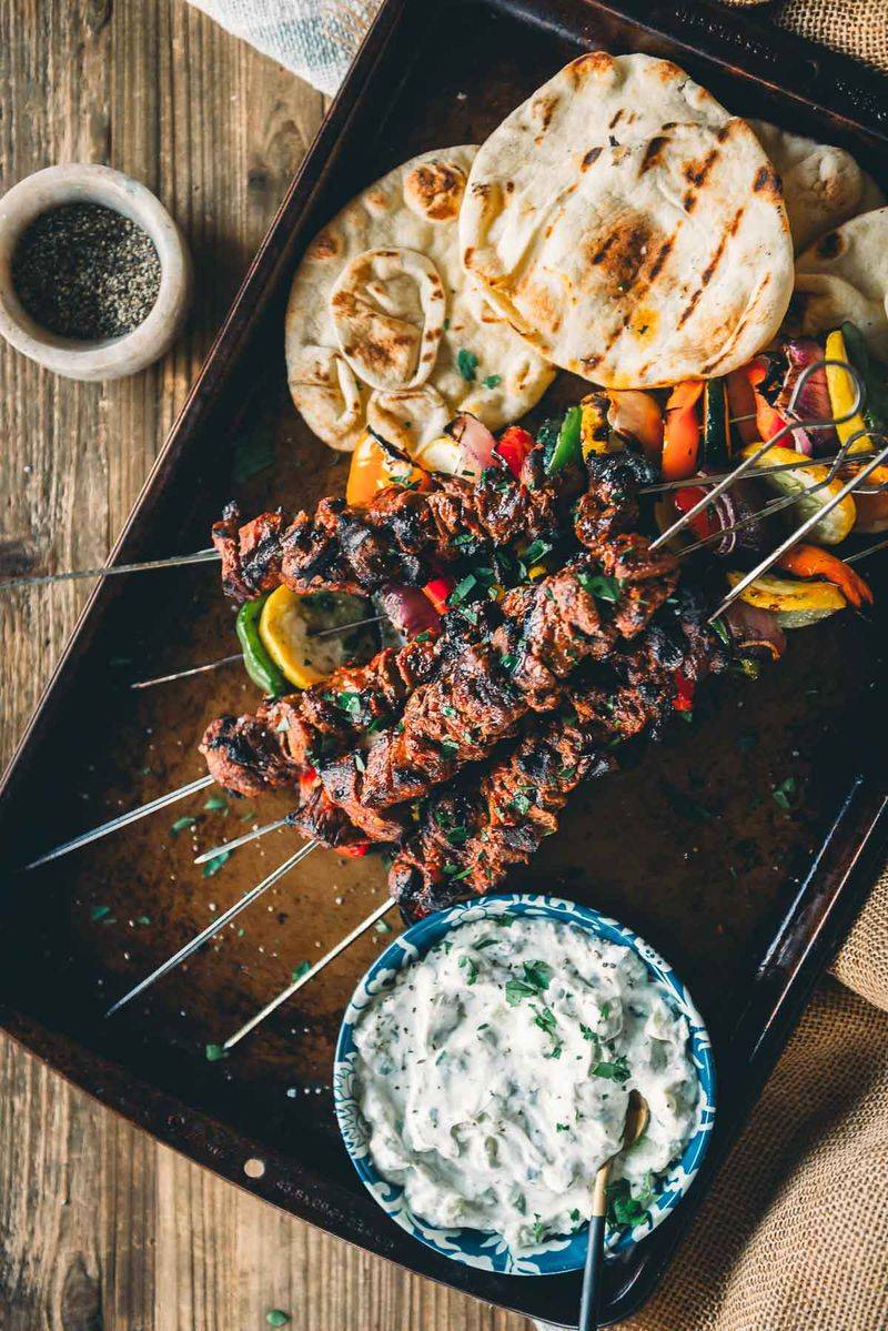 Moroccan Lamb Kabobs