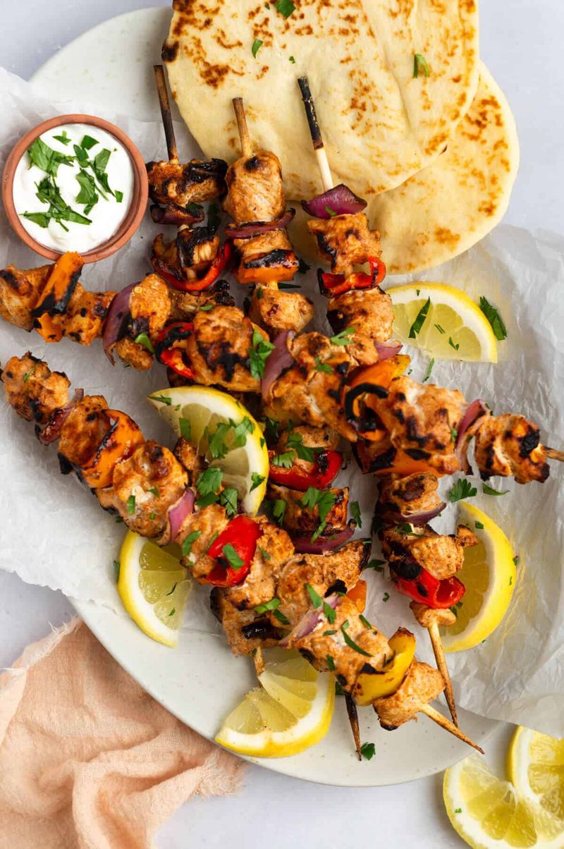 Tandoori Chicken Kabobs