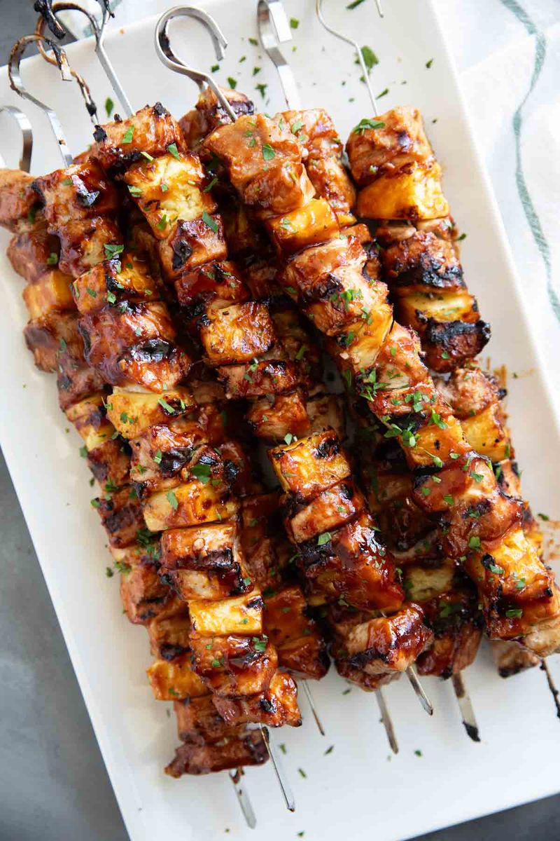 BBQ Pork Kabobs