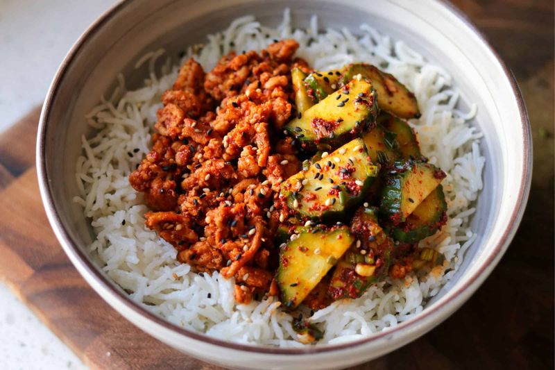 Ground Turkey Rice Bowls