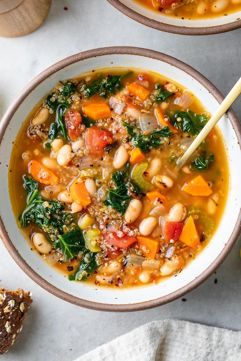 Quinoa and Kale Soup
