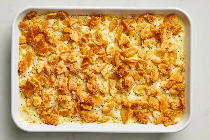 Southern Poppy Seed Chicken Casserole (No Rice)
