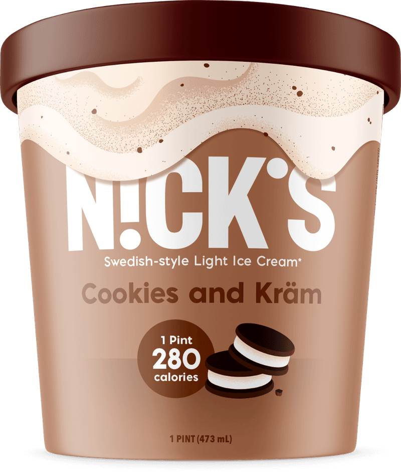 Nick's Swedish-Style Light Ice Cream