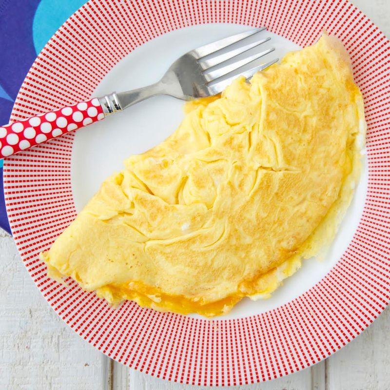 Simple Cheese Omelette