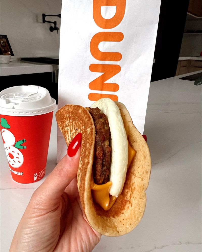Dunkin's Sausage, Egg, and Cheese Wake-Up Wrap